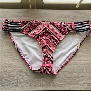 Hot Pink Aztec Tribal Bikini Bottoms